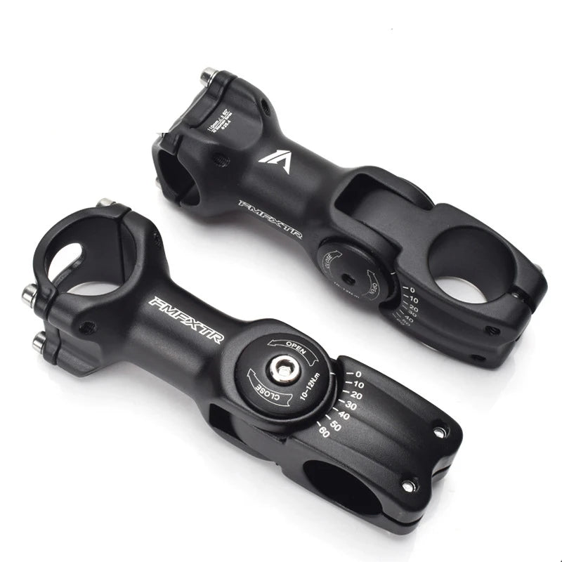 Mountain Bike Handlebar Riser, 25.4/31.8mm Clamp, Height Increase Angled Adapter