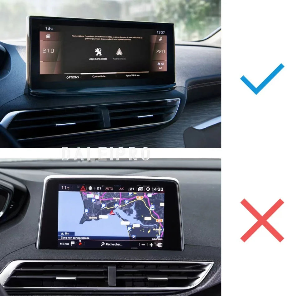 Peugeot 5008 10 Inch Scherm Vaste Basis Draadloze Beugel