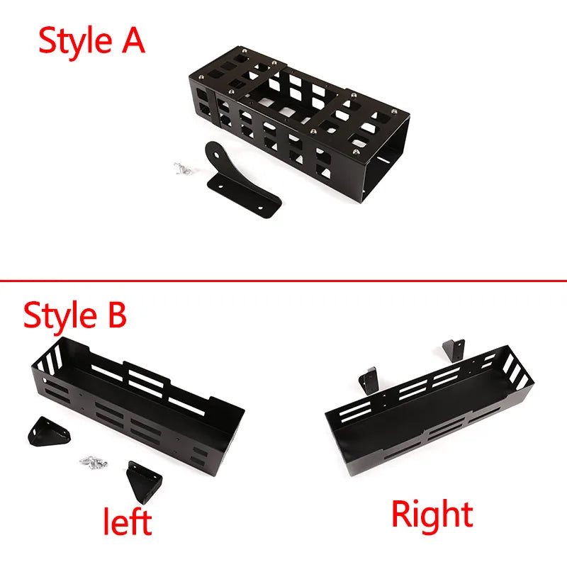 Καλάθι Πορτμπαγκάζ Μαύρο από Κράμα Αλουμινίου Defender 110 2020 έως 2024