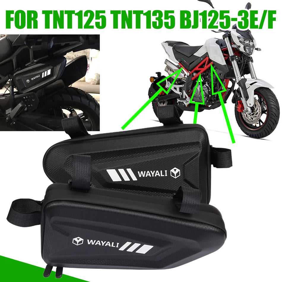 Τσάντα Εργαλείων Benelli TNT125 TNT135, Αδιάβροχο Πλαϊνό Αποθηκευτικό Νάιλον
