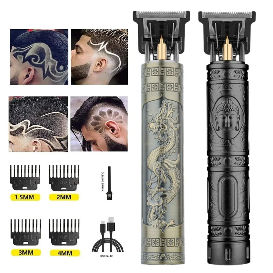 2023 Hot Sale Hair Trimmer Professional Hair Cutting Machine Barber For Men Wireless Electric Hair Clipper Men Beard Shaver