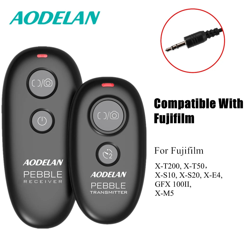 AODELAN Wireless Shutter Release Remote for Canon, Nikon, Fujifilm F8 for Fujifilm / China