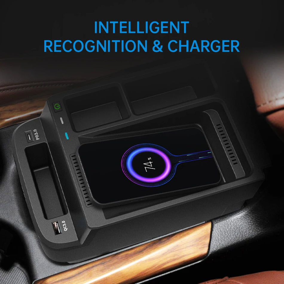 Support de chargeur de voiture sans fil 15W pour Honda CRV 2017-2022