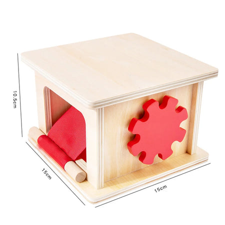 BZS00372 Object Permanence Box &ndash; Wooden Montessori Toy 1