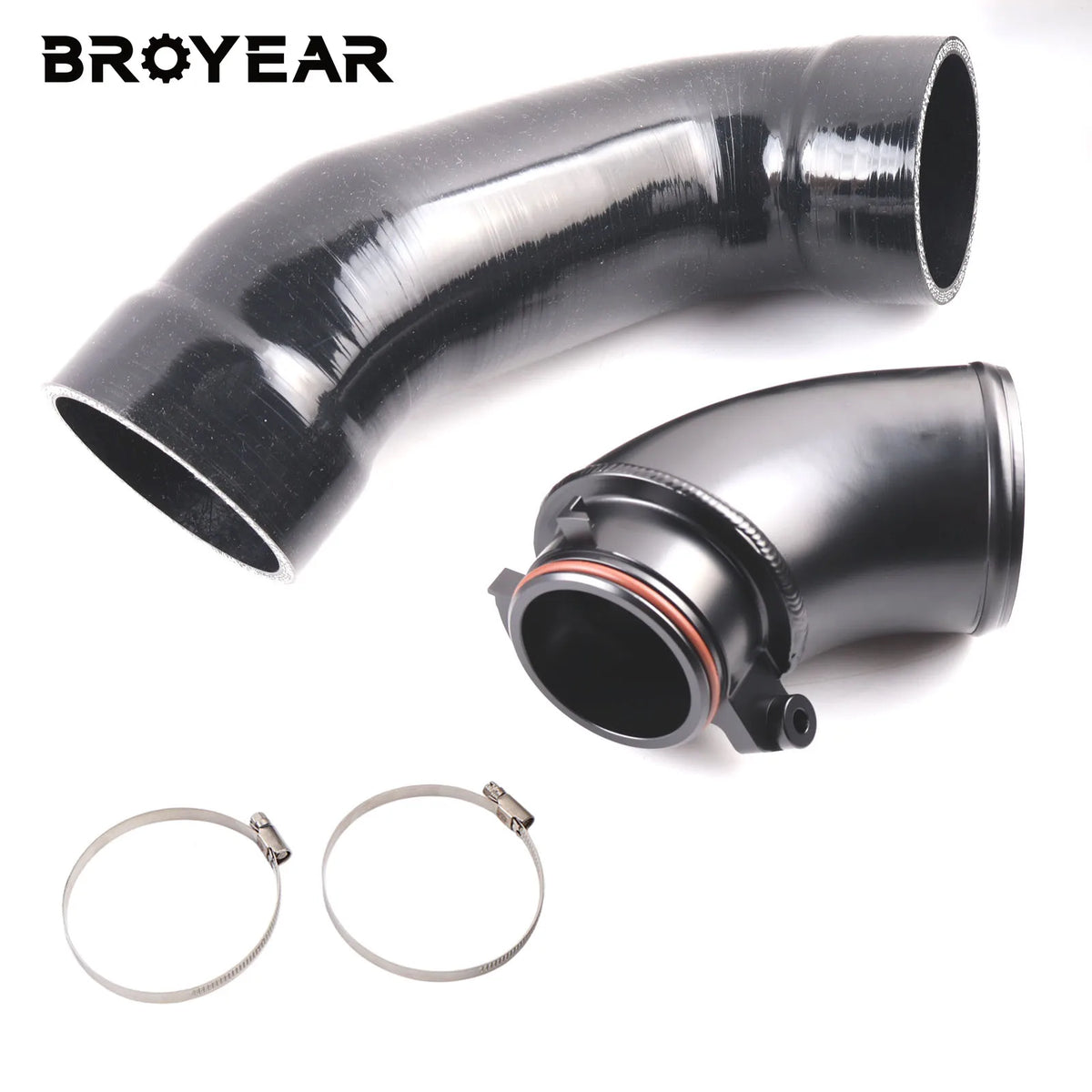 Silicone Turbo Inlet Elbow for VW Golf 8 GTI Audi A3 vRS Cupra by InterCyprus Trading Ltd