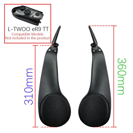 BALUGOE Carbon Bicycle Rest TT Handlebar Electronic Transmission Bike Handle Extension Triathlon Time Trial Cycling Parts by InterCyprus Trading Ltd