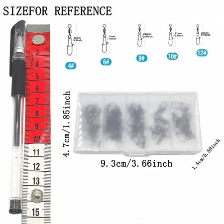 Delysia King Fishing Gear Kit - 50/100/200 Piece Set