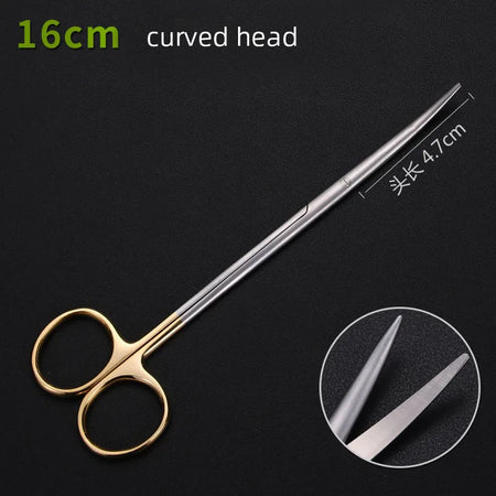 Dental Ophthalmic Blunt Scissors - Versatile Nasal Tool Rose Red