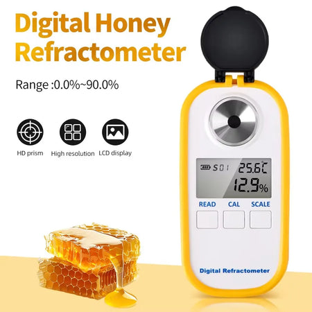 Digital Sugar Refractometer &ndash; Wide Brix Range 0-94 Percent