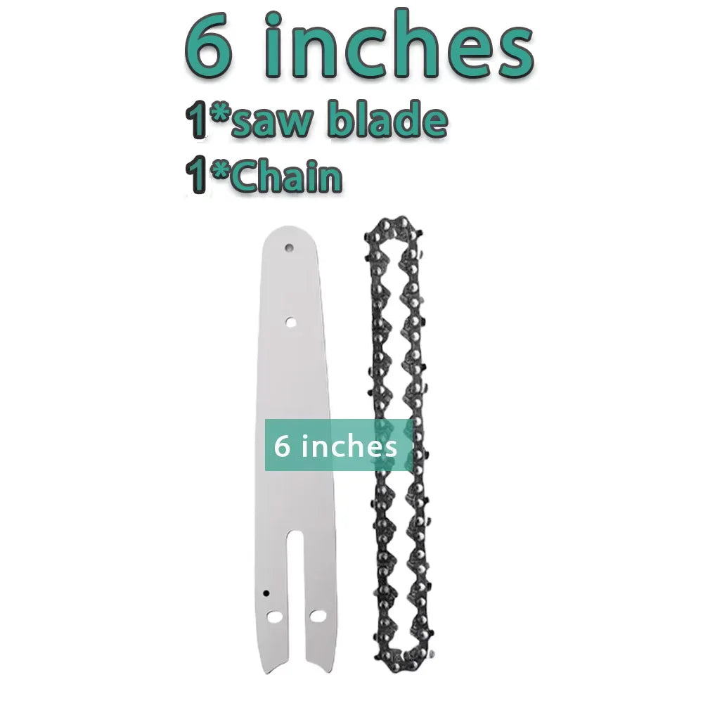 Electric Chainsaw Chain Guide Plate 6 Inch &ndash; Durable Steel 1D1L / Wood Cutting