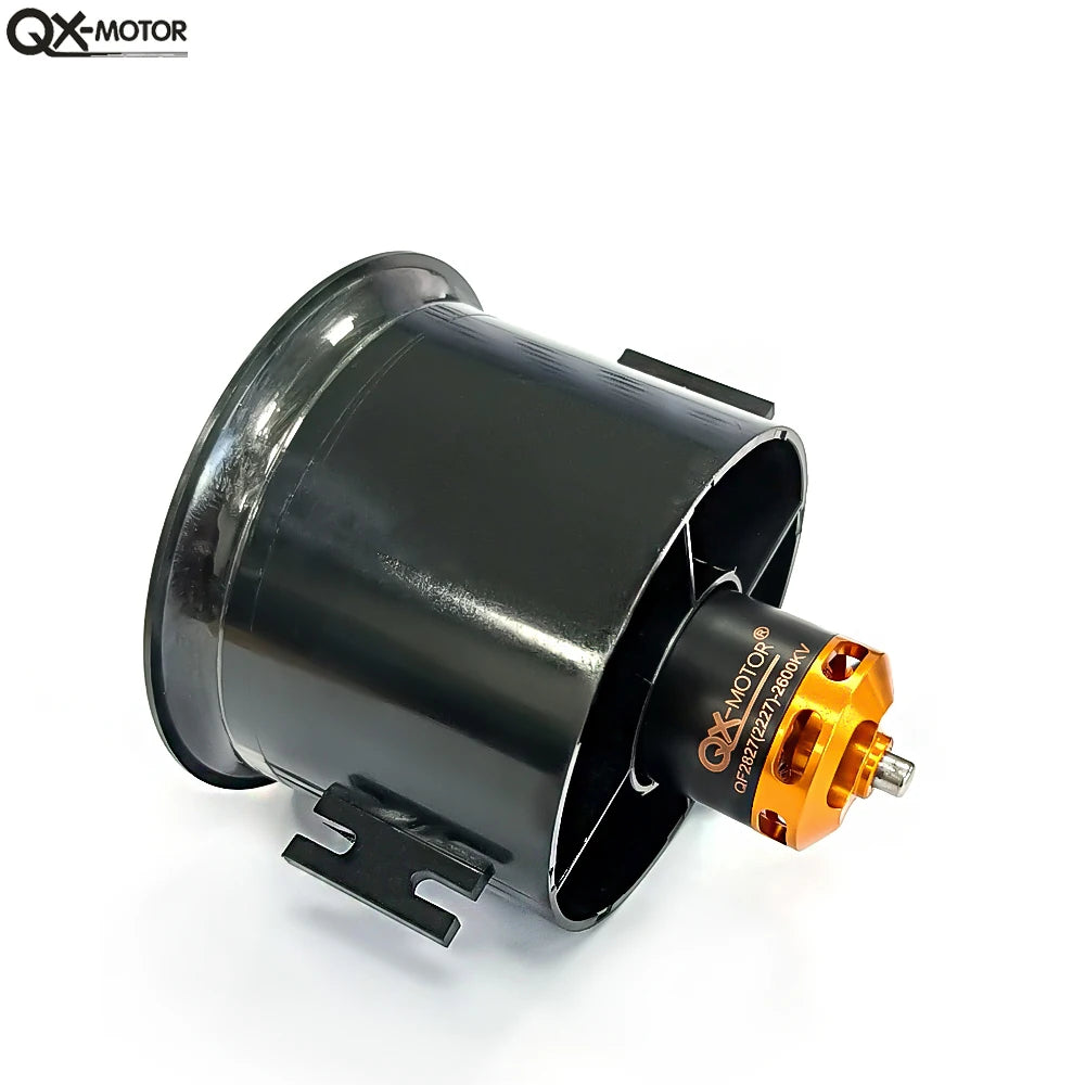 QX-Motor 70mm EDF 12 Blades Ducted Fan &ndash; High Power 70MM EDF 2600kv