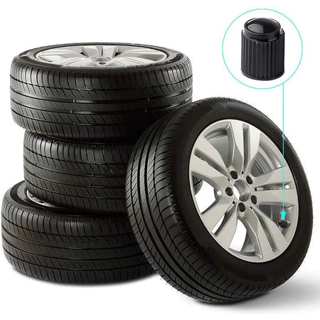 QMZ01-8 8 Pcs Tire Valve Stem Caps &ndash; Universal Protection