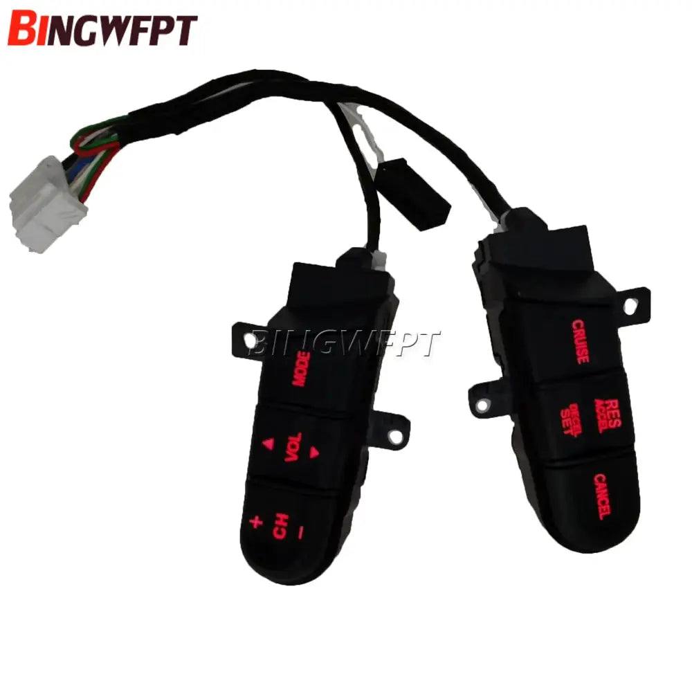 Red Backlight Steering Wheel Audio Control Switch Button 36770-SNA-A12 For Honda Jazz /Fit Civic 2006 2007 2008 2009 2010 2011 by InterCyprus Trading Ltd