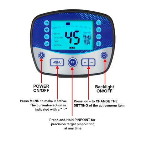ANENG T11 Professional Metal Detector &ndash; Waterproof Design