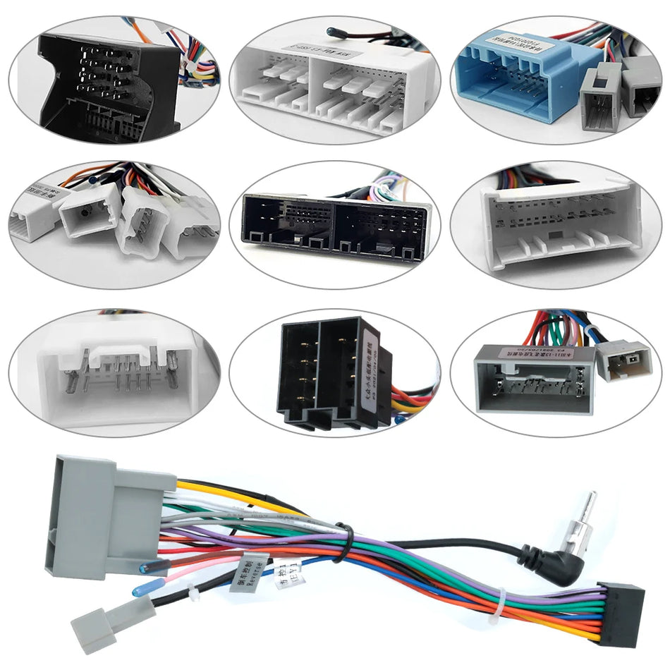 Autohifin ISO-kaapeli Mitsubishi Outlander MP5 -pääyksikön päivitys Plug and Play -kaapeli