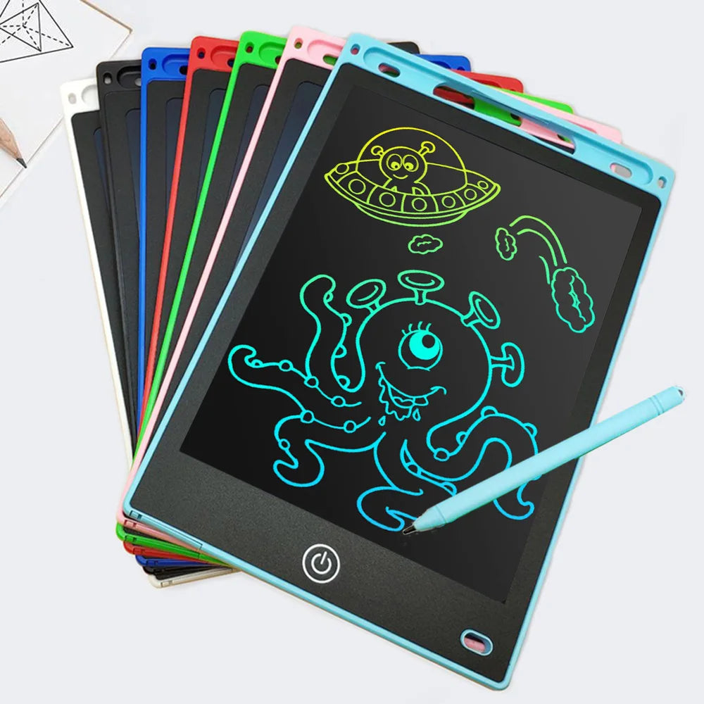 LCD Writing Tablet for Kids - Educational Drawing Board