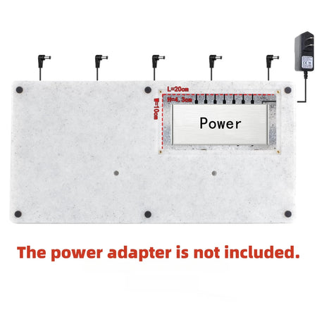 Miwayer Electric Guitar Effect Pedal Board - Cable Control
