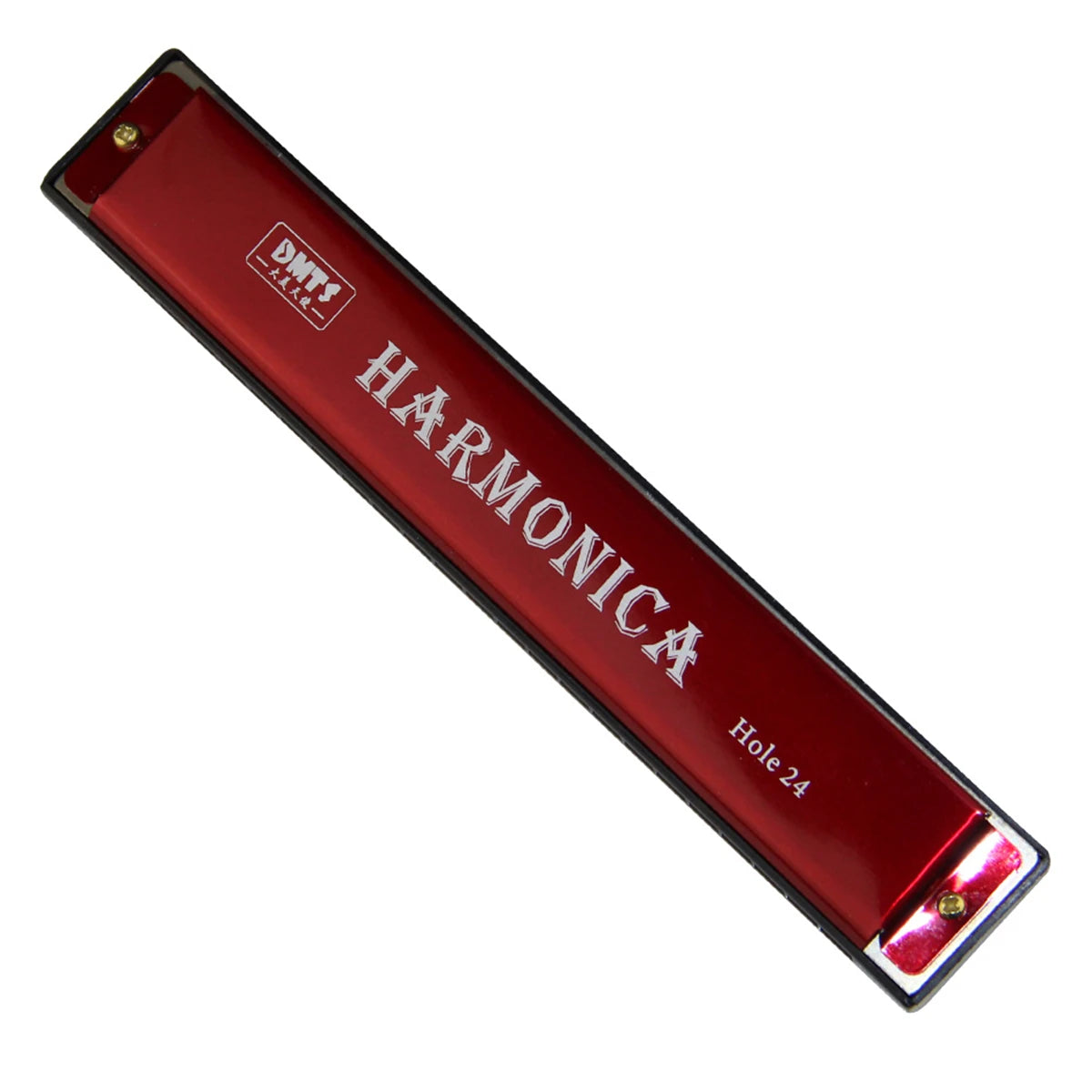 Miwayer 24 Holes Professional Harmonica &ndash; Case Included Red