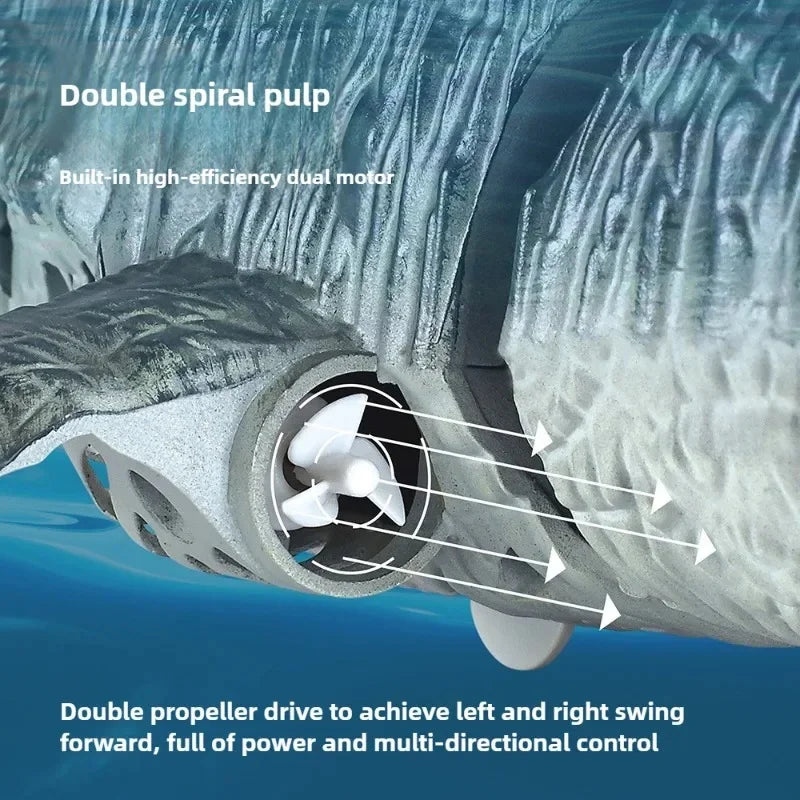 Remote Control Dinosaur RC Boat Toy &ndash; Water Spray Fun