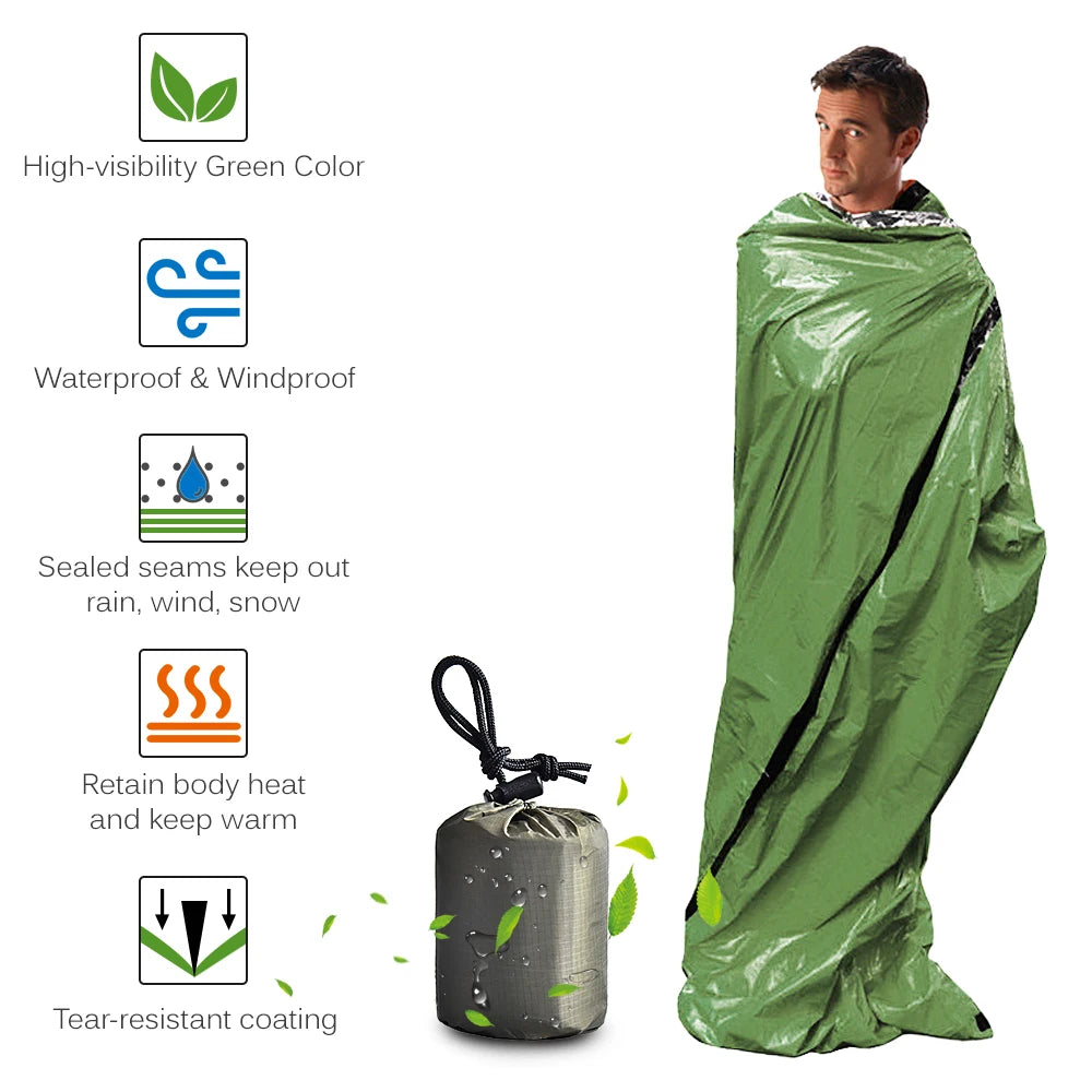 Choice Emergency Sleeping Bag &ndash; Compact and Lightweight