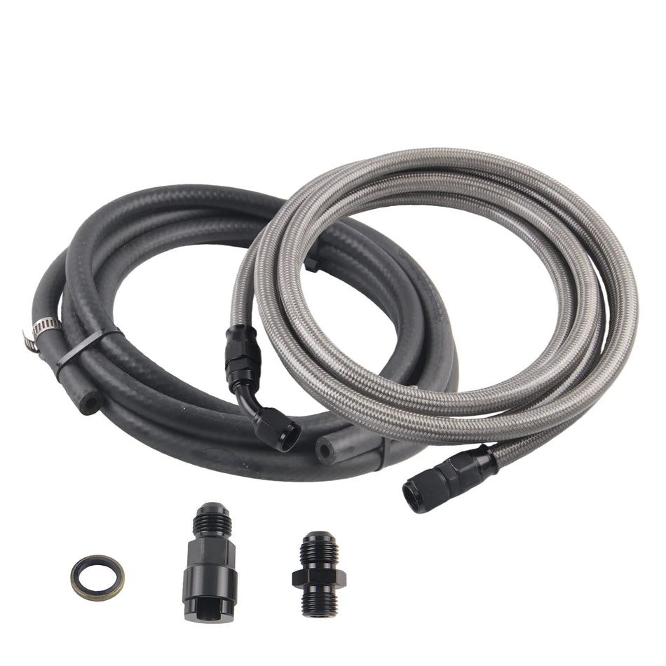 Kit de Linha de Combustível em Aço Inoxidável para Honda Civic 1996-2000