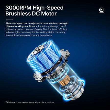 Aixun CM30 Soldering Tip Cleaner - Lightweight Portable
