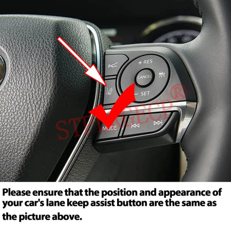 Car Lane Keeping Assist Automatic Shut Off Device for Toyota Highlander Kluger XU70 2020-2026 LTA LDA Function Default Off Cable by InterCyprus Trading Ltd
