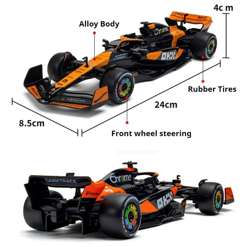 Model de mașină de curse F1 din aliaj diecast 1:24 pentru RMZ City