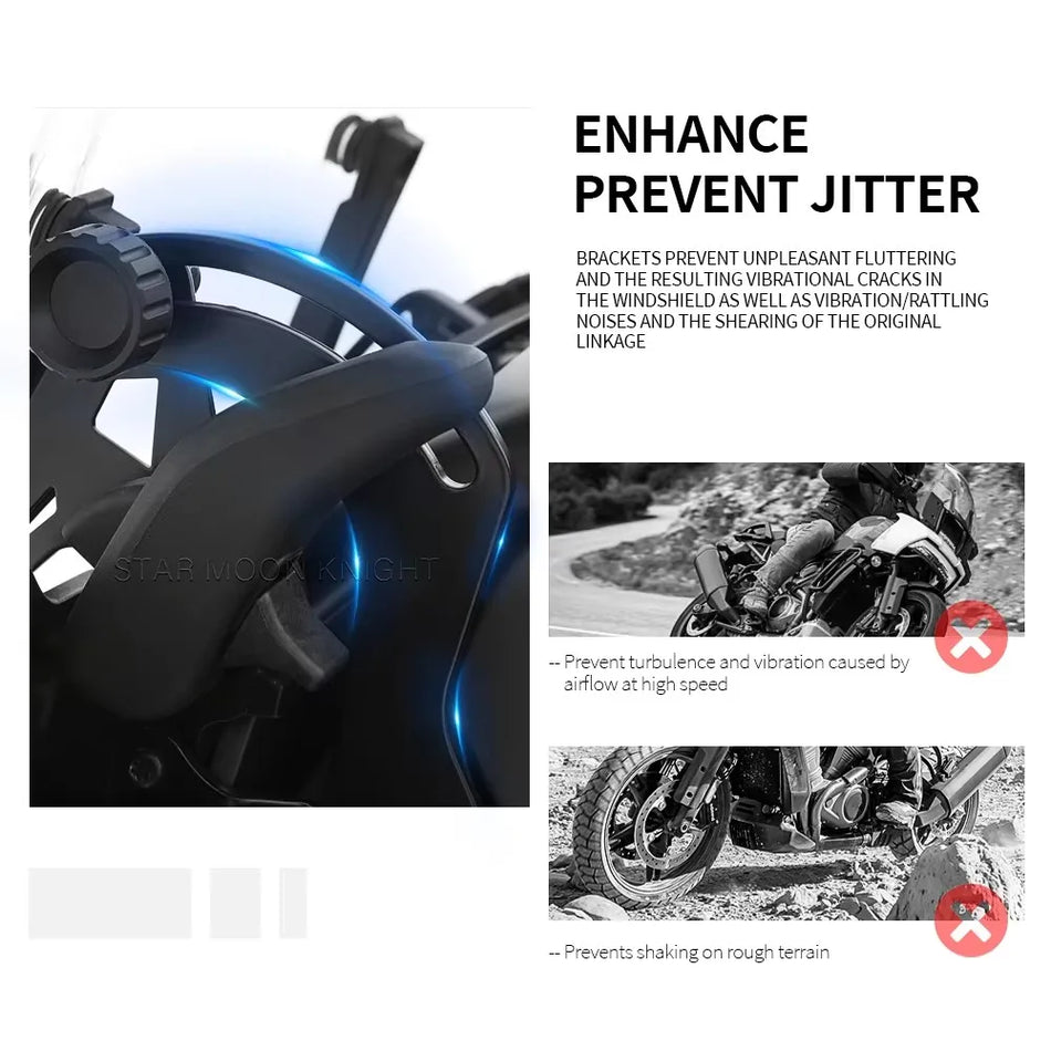 Držák na čelní sklo Harley-Davidson Pan America 1250 Special, nerezová ocel