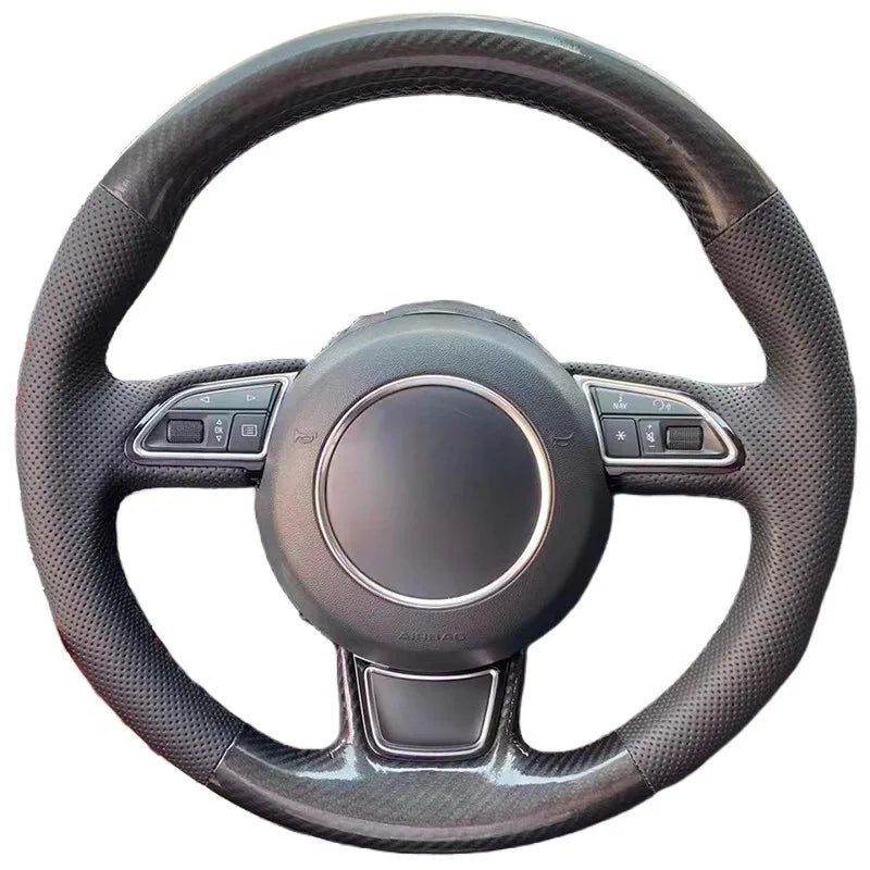 Housse de volant cousue à la main pour Audi S3 RS3 2015 2016