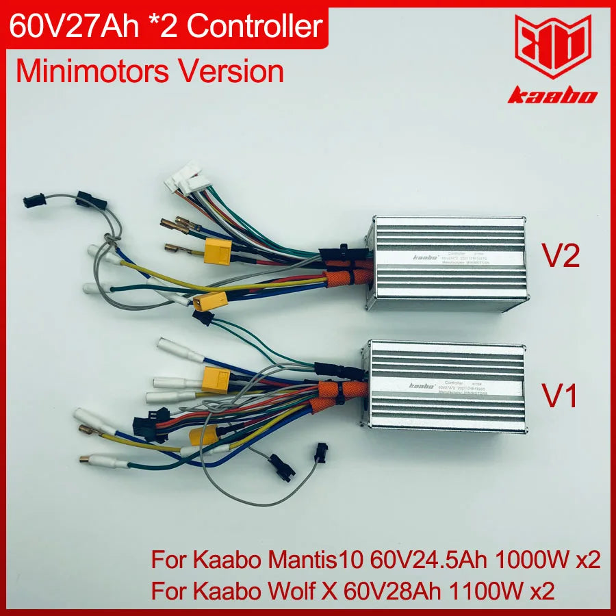 Mantis10 Wolf X 60V 27Ah Compact Controller for Kaabo Scooters