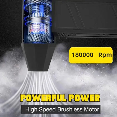 X3Max Electric Air Duster &ndash; 180,000 RPM Turbo Jet Power