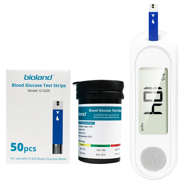 AJC Blood Glucose Meter Diabetes Kit - 5S Fast Result