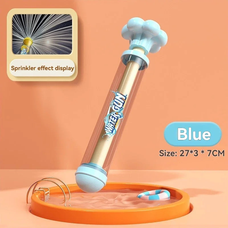 Pull-Back Water Gun Toy Blue