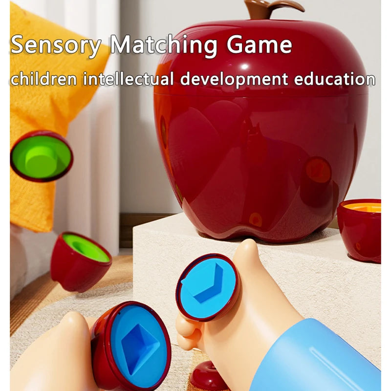 Apple Smart Egg 3D Puzzle &ndash; Fine Motor Skills Development