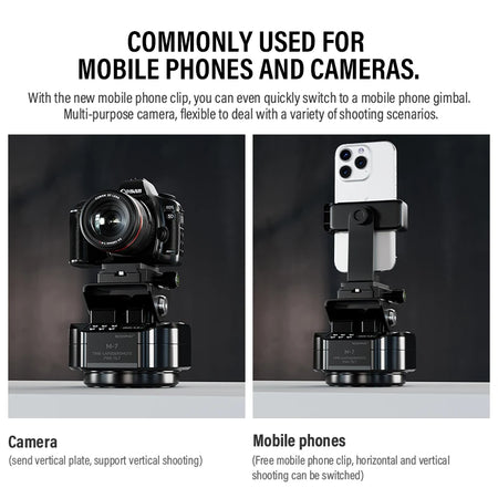 Soonpho M7 Electric Gimbal - 360&deg; Rotation &amp; Wireless Control