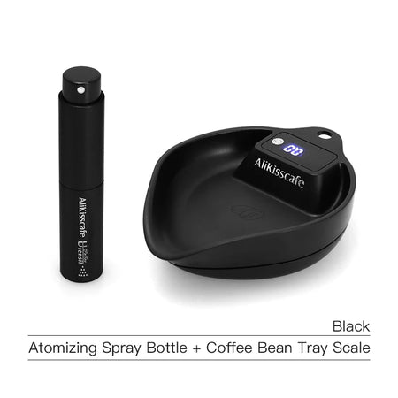 AliKisscafe Coffee Scale &ndash; 0.1g Precision Espresso Weighing Set of Black