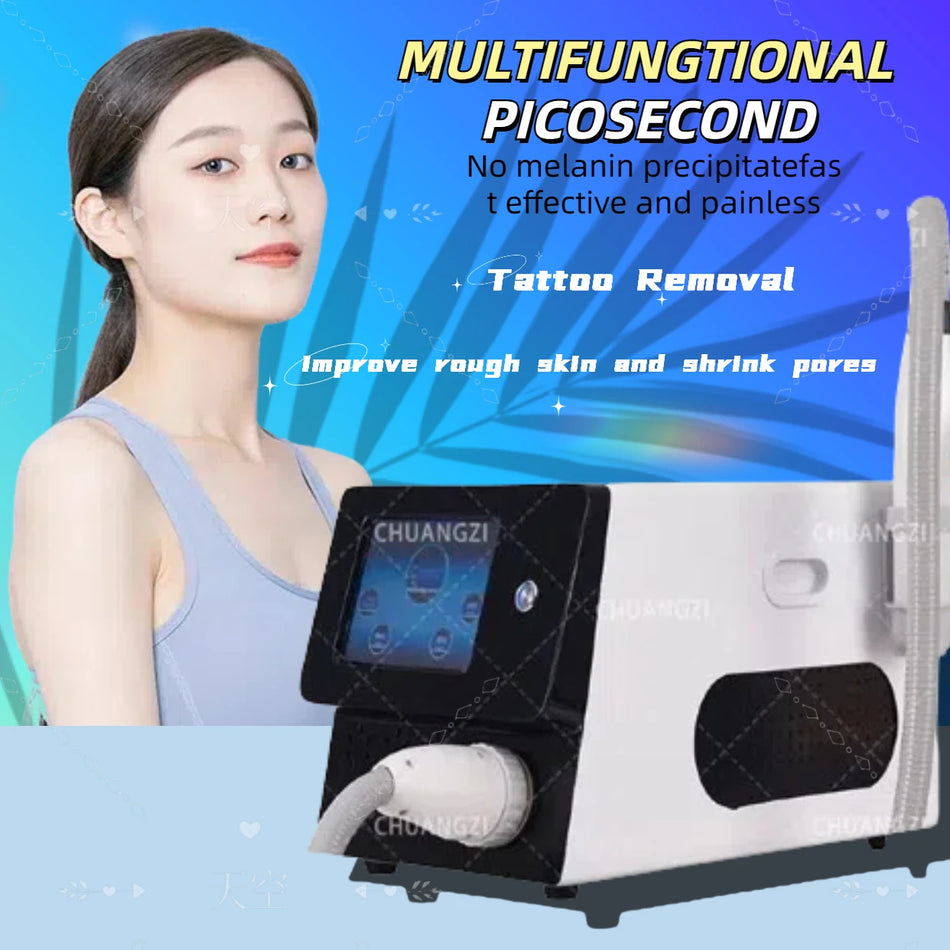 Bærbart Pikosekund Nd YAG Laser System til Tatoveringsfjerning