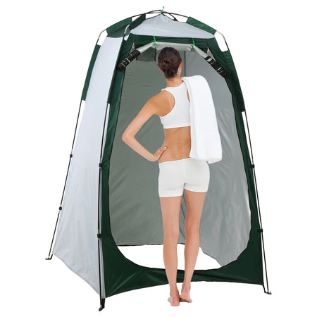 Portable Privacy Tent for Camping: Beach Shower, Toilet, and Changing Room Shelter with UV Protection