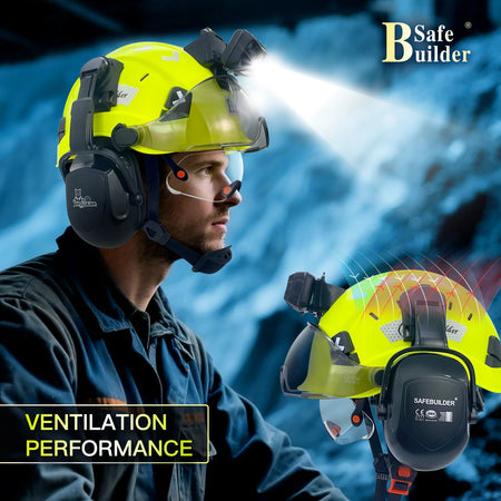 C06 Safety Helmet SHL01 &ndash; Rechargeable LED Headlamp