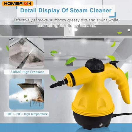 High-Temperature Handheld Steam Cleaner for Home &amp; Car
