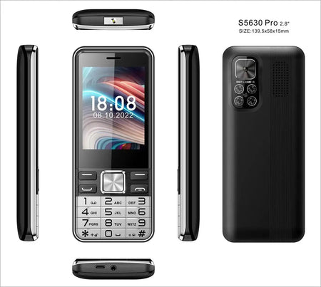 MAFAM Senior Mobile 4Sim 2.8 Inch &ndash; Large Buttons Battery Black / Standard1