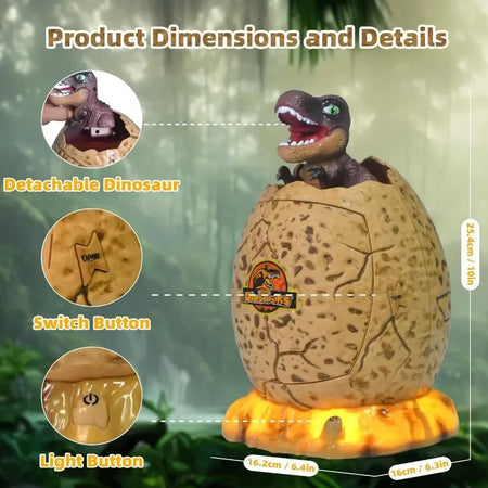 Piggy Bank Dinosaur Egg Model Money Box &ndash; Password Safe