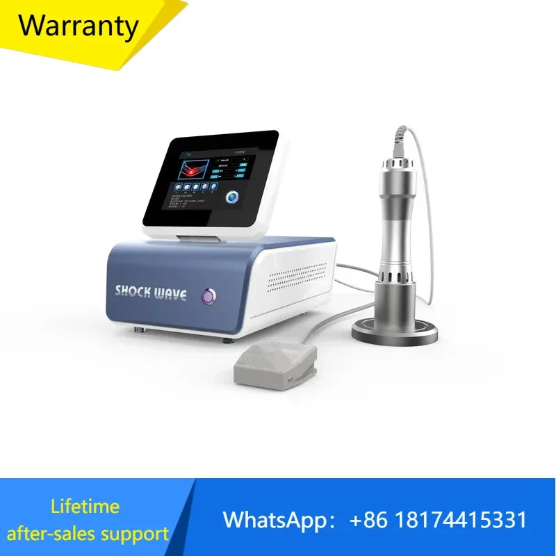 Šoko bangų terapijos prietaisas raumenų ir kaulų skausmo malšinimui