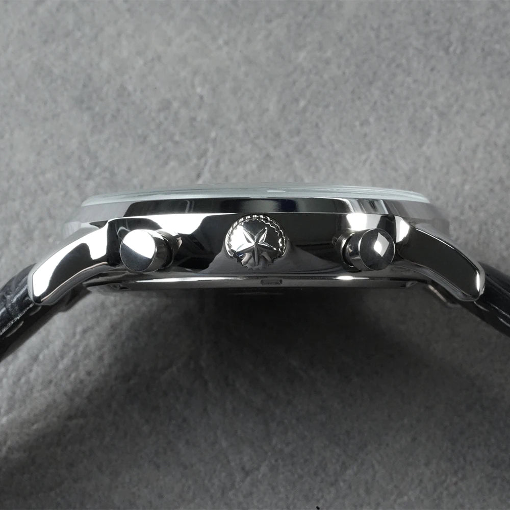 Cadisen Miyota 0S11 Chronograph Watch &ndash; Sunburst Dial