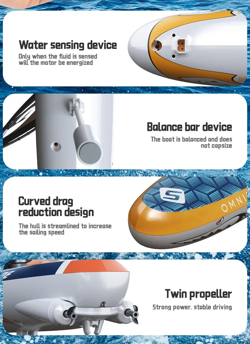 Rc Stunt Boat &ndash; Competitive Remote-Controlled Water Racing