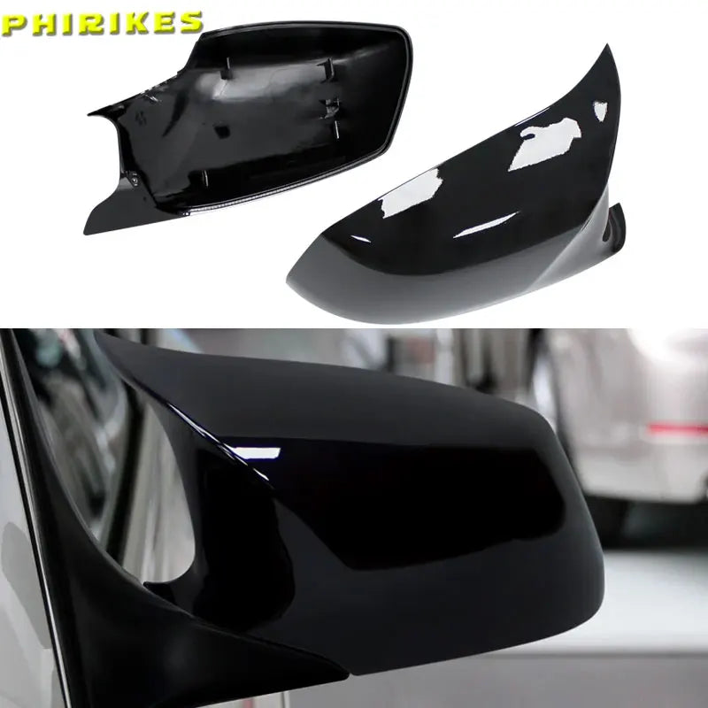 BMW 5 Series F10 F11 F18 Spoguļa vāks oglekļa šķiedras ABS apdare