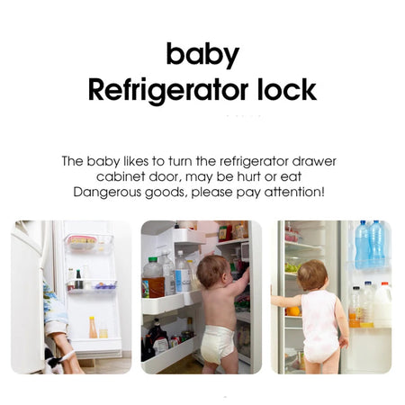 New Home Refrigerator Lock &ndash; Multi-Function Child Safety Solution