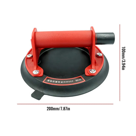 8 Inch Vacuum Suction Cup 200kg &ndash; Heavy Lift For Tile Glass