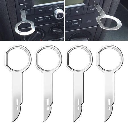 Car Stereo Radio Removal Keys Tool Kit for Audi A4 A3 B6 B8, VW Passat B5 B7, Skoda Octavia A7 A5, and More Default Title